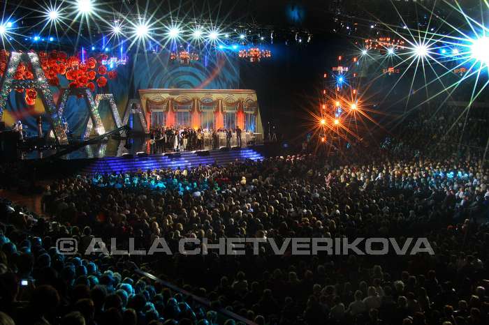 Юбилейный концерт Пугачевой в Лужниках. © Алла Четверикова